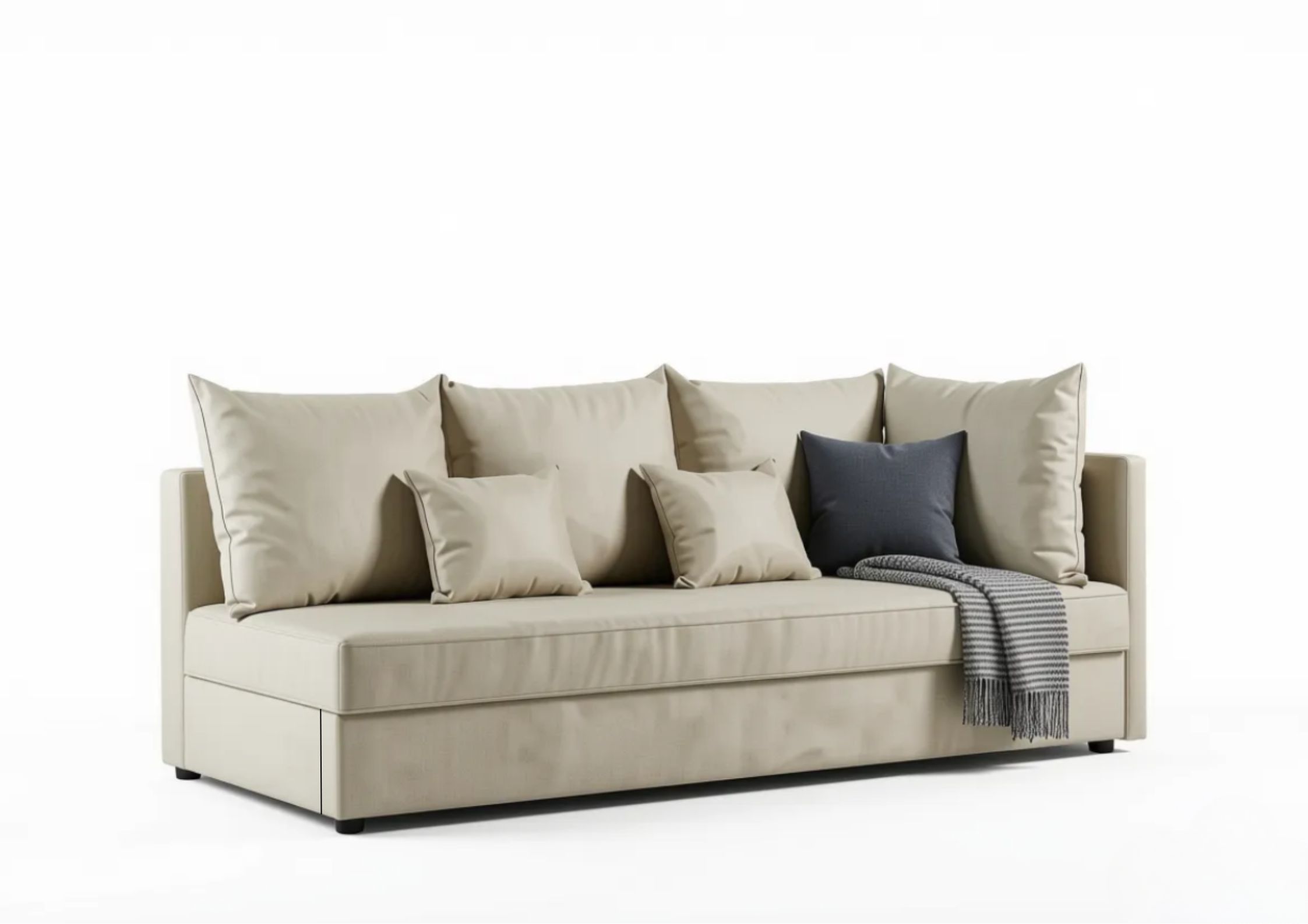 Beżowa sofa do salonu Mobo